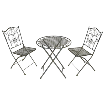 Bistroset Viva la vida brons/groen