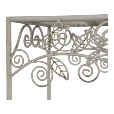 Plantentafel Viva la vida vierkant old white 30cm
