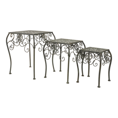 Plantentafel Viva la vida brons/groen, set 3st