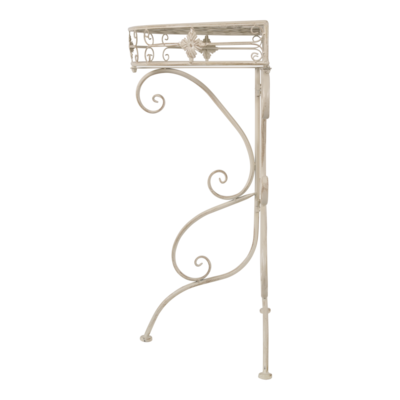 Sidetable Viva la vida old white