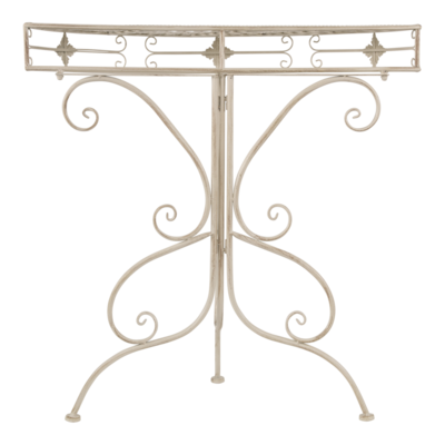 Sidetable Viva la vida old white