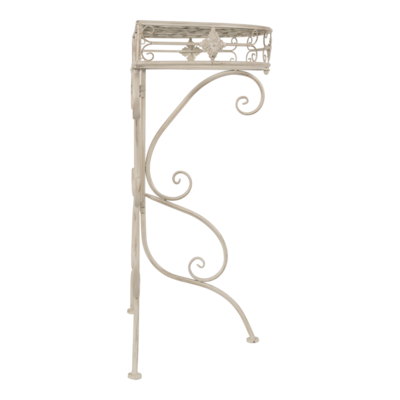 Sidetable Viva la vida old white