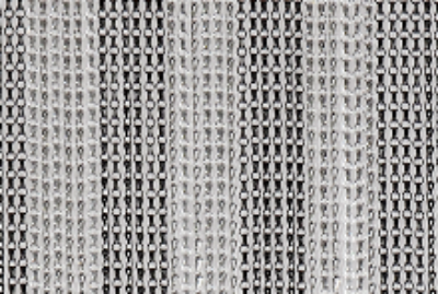 Deurgordijn alu Chain 100x230cm zwart/grijs