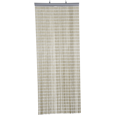 Deurgordijn PVC Tube beige 90x220cm