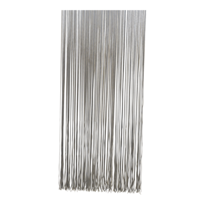 Deurgordijn PVC Spaghetti grijs 100x230cm
