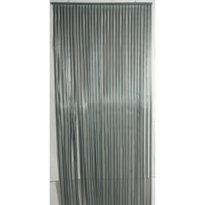 Deurgordijn PVC Tris antraciet/grijs 100x230cm