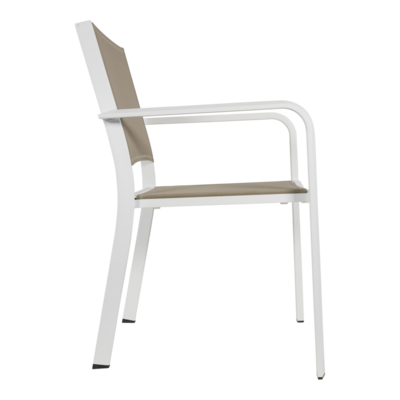 Stapelstoel Breeze taupe