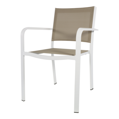 Stapelstoel Breeze taupe