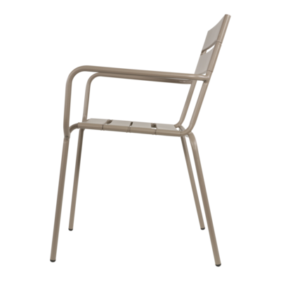 Stapelstoel Da Vinci taupe