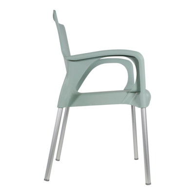 Stapelstoel Bella soft green