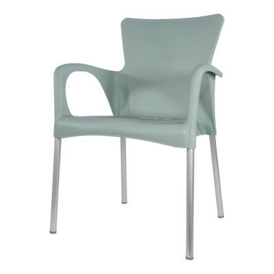 Stapelstoel Bella soft green