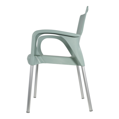 Stapelstoel Bella soft green