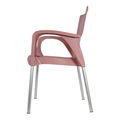 Stapelstoel Bella soft pink