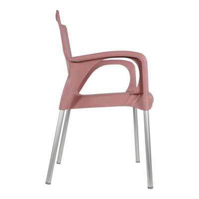 Stapelstoel Bella soft pink