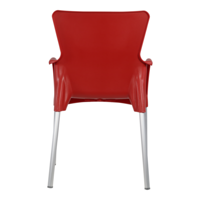 Stapelstoel Bella rood