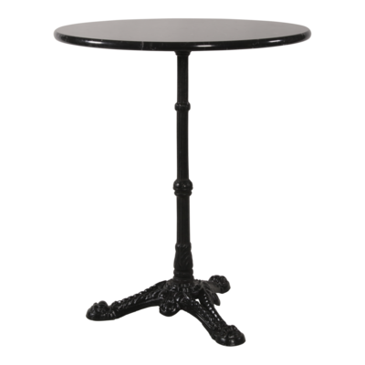 Tafel marmer zwart 60cm