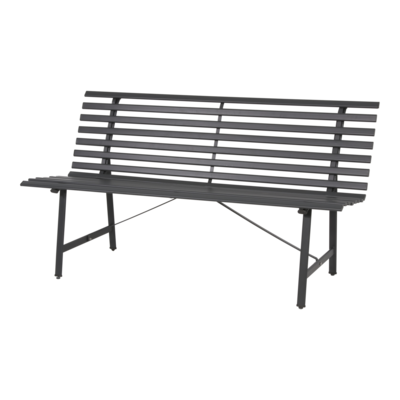 Parkbank grijs 150cm