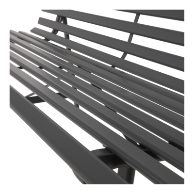Parkbank grijs 150cm
