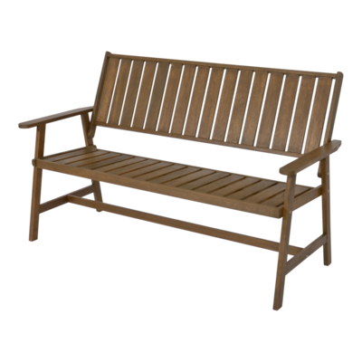 Bank Calgary hardhout teaklook 150cm