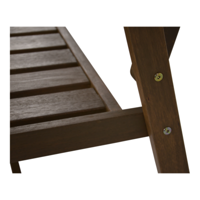 Bank Calgary hardhout teaklook 150cm
