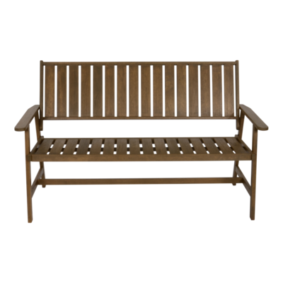 Bank Calgary hardhout teaklook 150cm