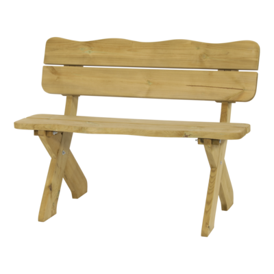 Weidebank naaldhout 120cm