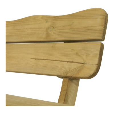 Weidebank naaldhout 120cm